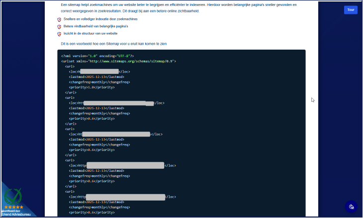 Standaard Controle Inchecken